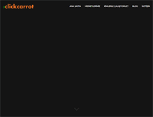 Tablet Screenshot of clickcarrot.com